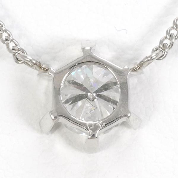 Platinum PT850 Necklace with Natural Diamond 0.616 SI1 in Excellent Condition