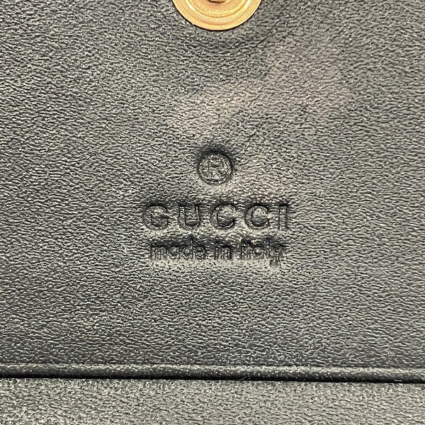 Gucci GG Supreme Bee Compact Wallet 508757 in Good Condition