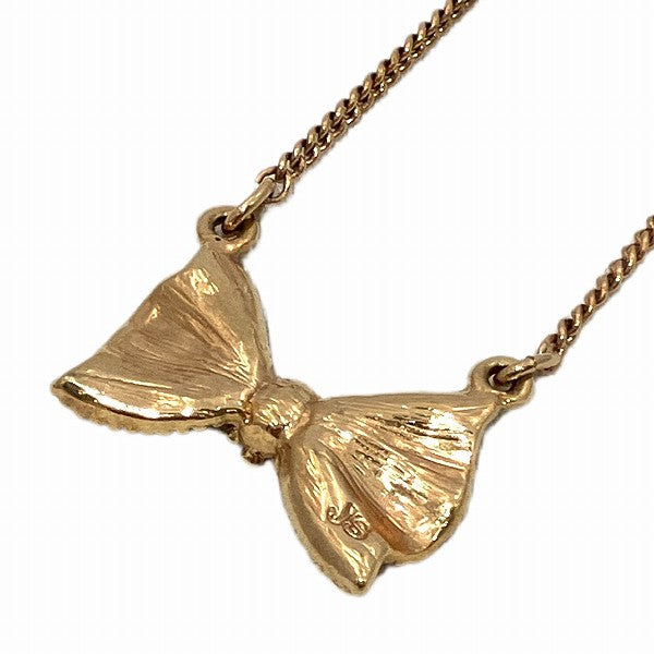 Jill Stuart Ribbon Heart Necklace