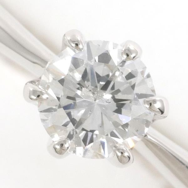 Platinum PT900 Diamond Ladies Ring, Size 6, 0.306ct SI2 Diamond, Total Weight Approx 2.1g