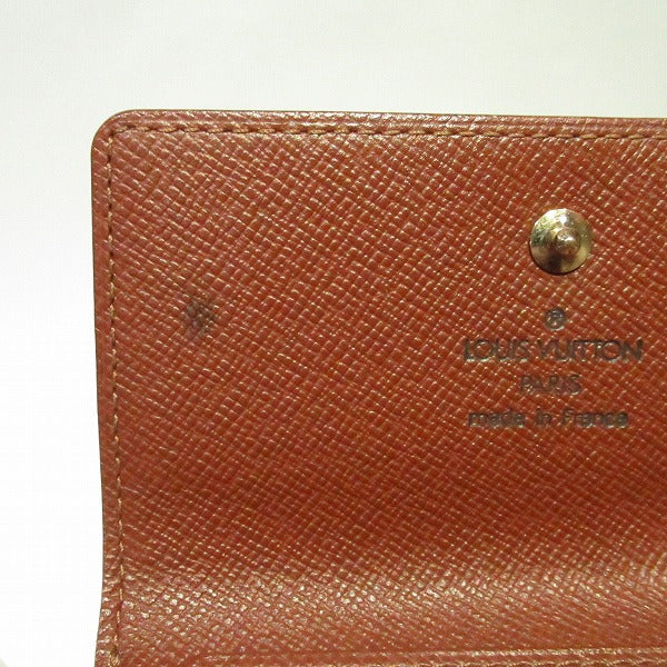 Louis Vuitton Monogram Portomone Bie Cartes Credit Wallet M61652 in Good Condition