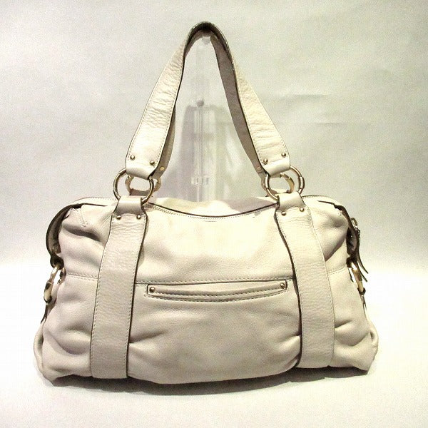 Michael Kors Leather Ivory Handbag for Women in Good Condition