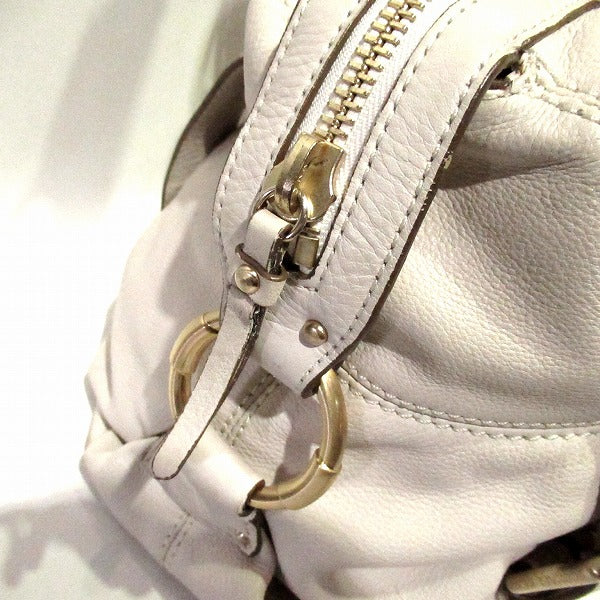 Michael Kors Leather Ivory Handbag for Women in Good Condition