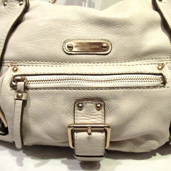 Michael Kors Leather Ivory Handbag for Women in Good Condition