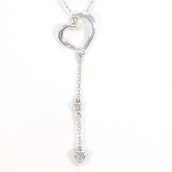 4℃ Silver Zirconia Necklace in Excellent Condition