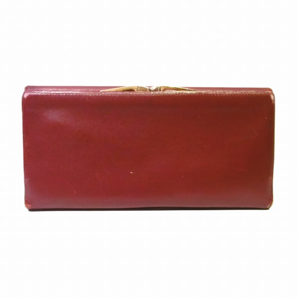 Cartier Must Line Leather Trifold Wallet in Fair Condition