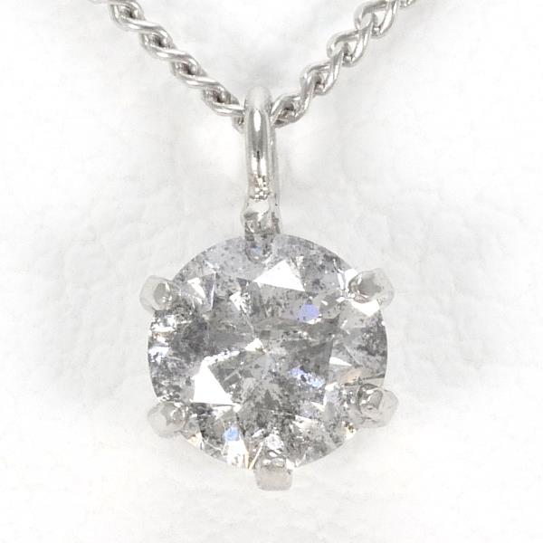 PT850 Platinum Diamond Necklace 0.35ct in Excellent Condition