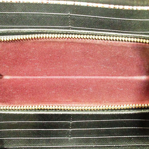 Paul Smith Leather Round Zipper Long Wallet in Good Condition