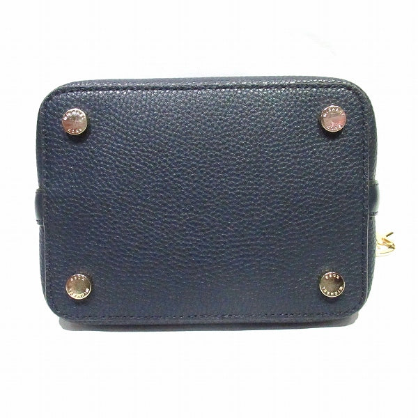 Michael Kors Navy Leather Shoulder Bag for Women in Great Condition