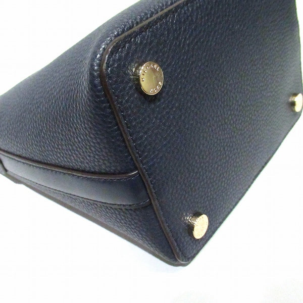 Michael Kors Navy Leather Shoulder Bag for Women in Great Condition