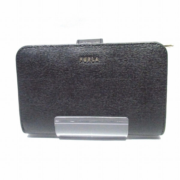 Furla Leather Babylon Bifold Wallet PCX9UNO in Good Condition