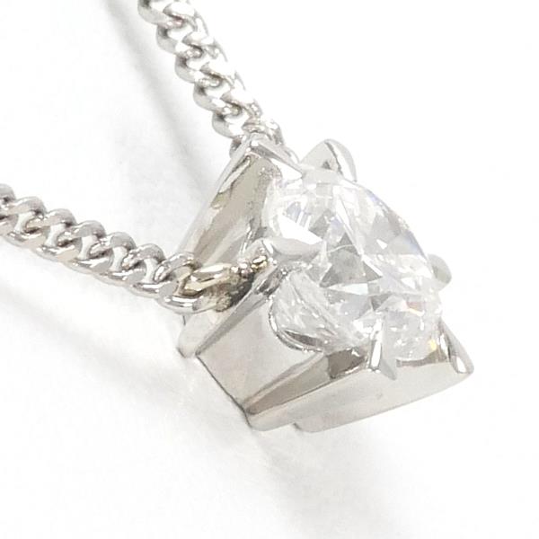 Platinum PT850 Diamond Necklace 0.638 SI2