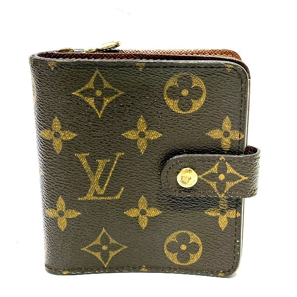 Louis Vuitton Monogram Compact Zip Wallet M61667