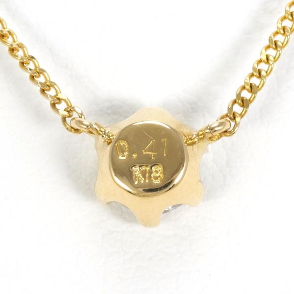 K18 Yellow Gold Diamond Necklace