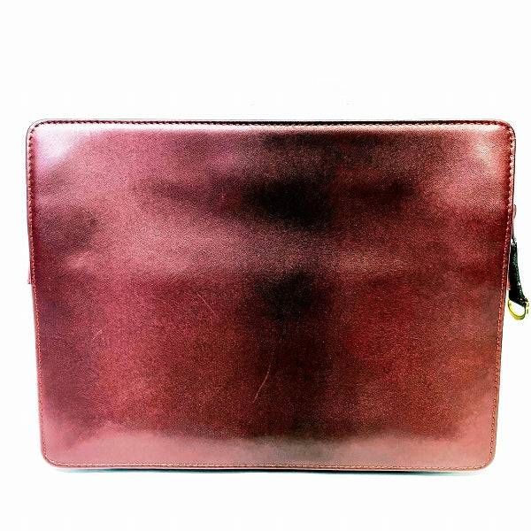 Cartier Must Line Leather Clutch Bag in Fair Condition