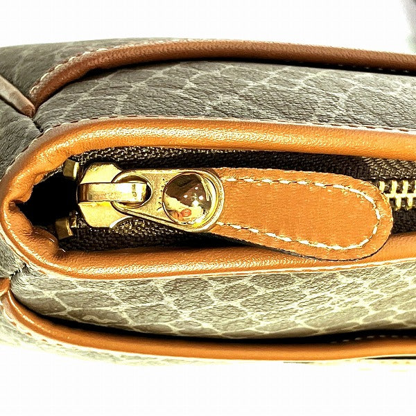 Nina Ricci Giraffe Pattern PVC Leather Shoulder Bag in Great Condition