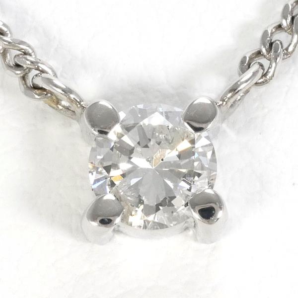 PT850 Platinum Diamond Necklace 0.29ct