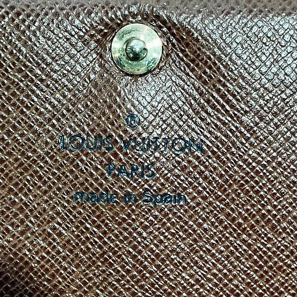 Louis Vuitton Monogram Portomone Bie Tresor Wallet M61730 in Good Condition