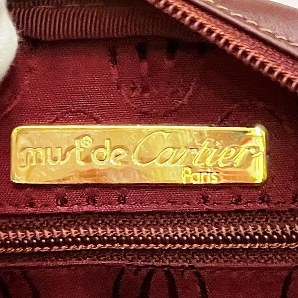 Cartier Must Line Leather Shoulder Bag in Good Condition