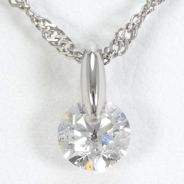 PT900 Platinum PT1000 Diamond Necklace in Excellent Condition