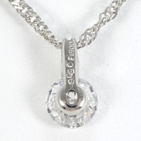 PT900 Platinum PT1000 Diamond Necklace in Excellent Condition