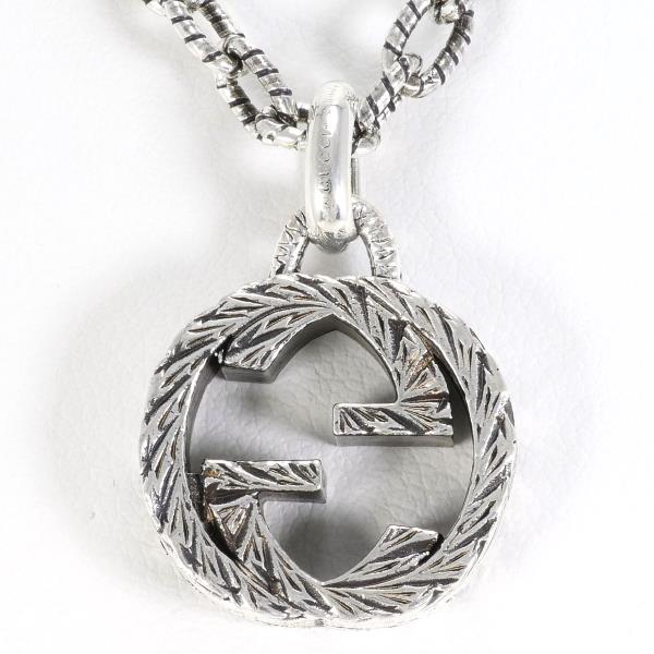 Gucci Interlocking G Silver Necklace