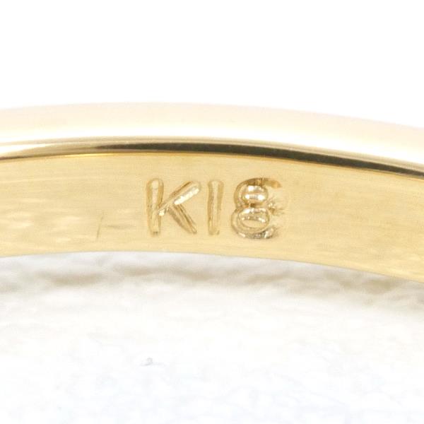 K18 Yellow Gold Diamond Ring 7.5