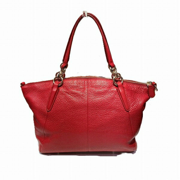 Coach Pebbled Leather Small Satchel F36675