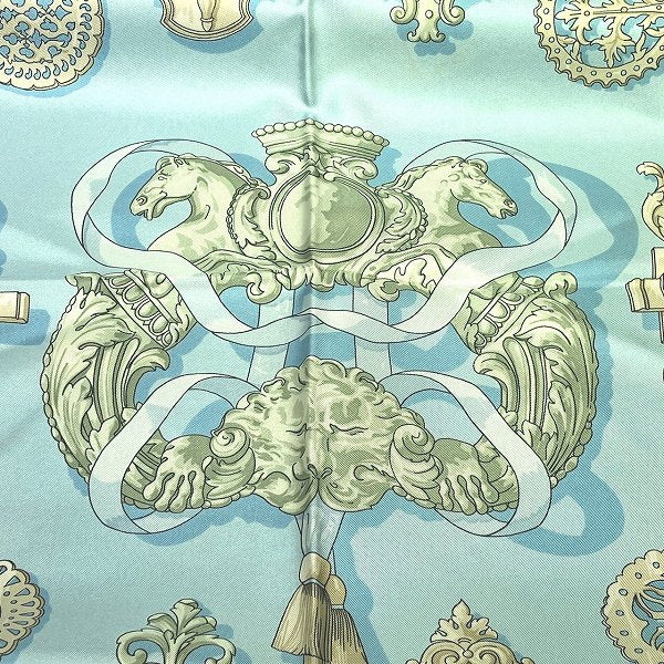 Hermes Silk Scarf FERRONNERIE Design