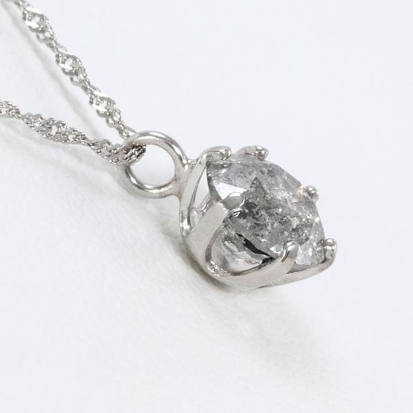 Platinum PT1000 PT850 Diamond Necklace in Pristine Condition