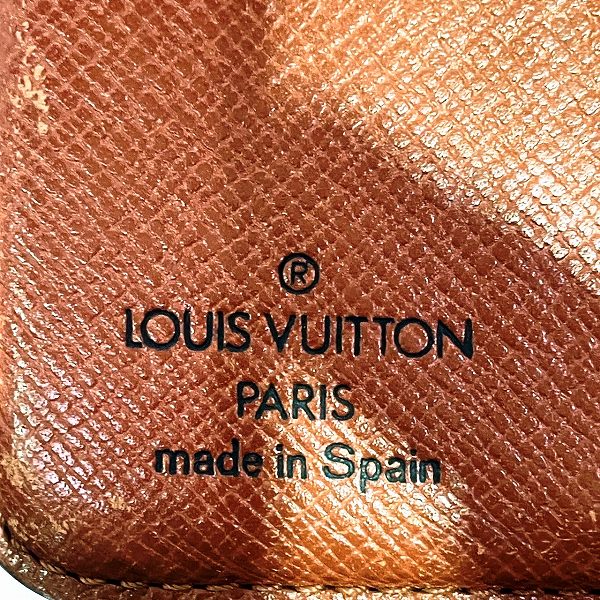 Louis Vuitton Monogram Compact Zip Wallet M61667 in Fair Condition