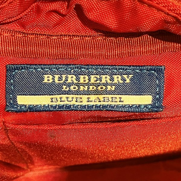 Burberry Blue Label Canvas Shoulder Bag