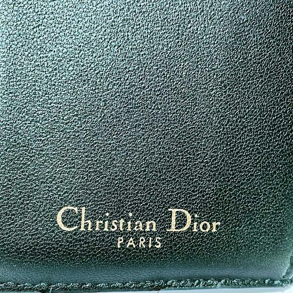 Dior Leather Saddle Trifold Wallet