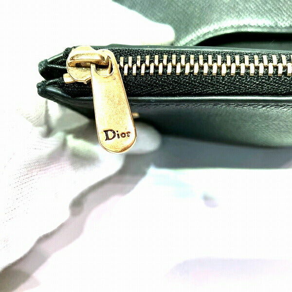 Dior Leather Saddle Trifold Wallet