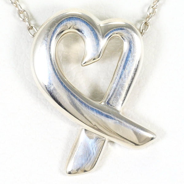 Tiffany & Co. Loving Heart Silver Necklace