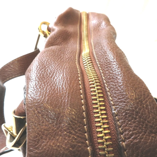 Chloe Paraty Leather Shoulder Bag 041056 in Good Condition