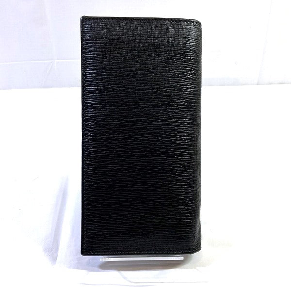 Salvatore Ferragamo Leather Double Gancini Wallet