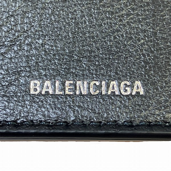 Balenciaga Leather Trifold Wallet 593813