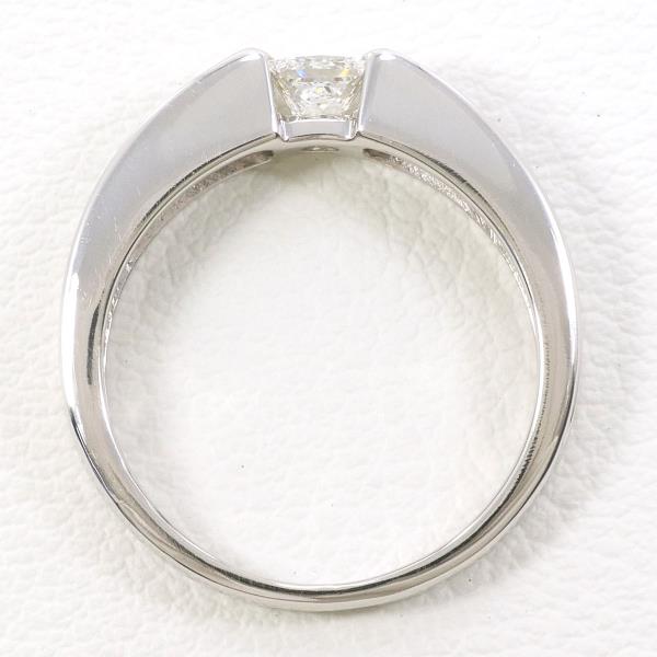 PT900 Platinum Diamond Ring 8号 in Excellent Condition