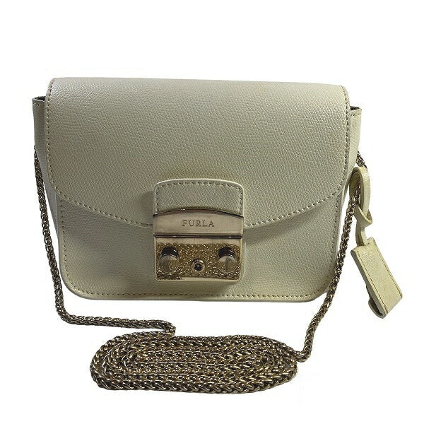 Furla Metropolis Leather Shoulder Bag