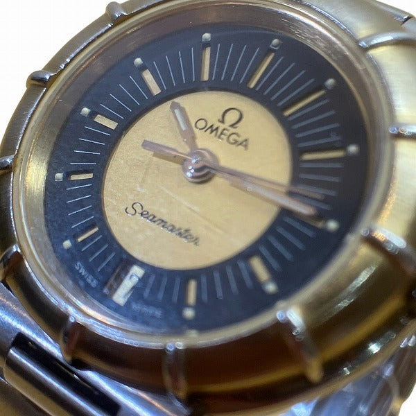 Omega Seamaster Dynamic Ammonite Quartz Watch 596.0066