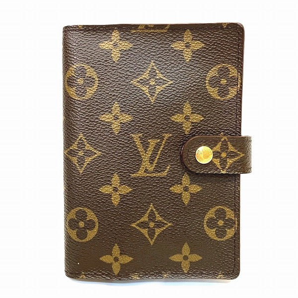 Louis Vuitton Monogram Agenda PM Notebook Cover R20005 in Fair Condition