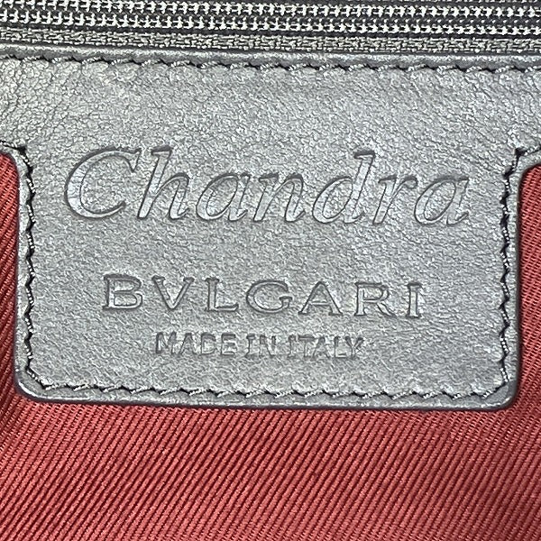 Bvlgari Leather Chandra Handbag