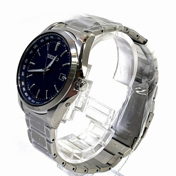 Seiko Titanium Solar Radio Watch 7B75-0AA0