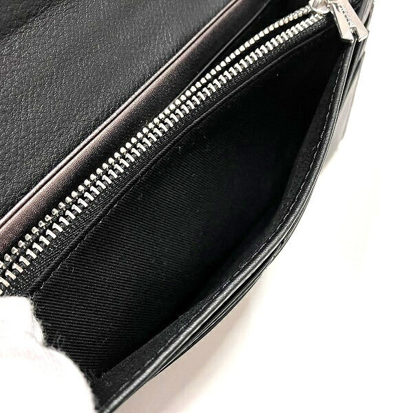 Diesel X03681 Black Leather Long Wallet