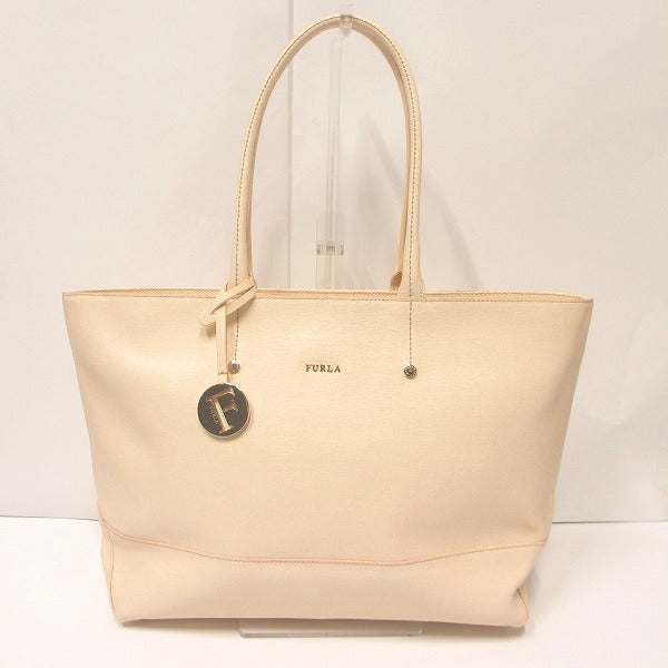 Furla Melissa Pink Leather Tote Bag in Good Condition