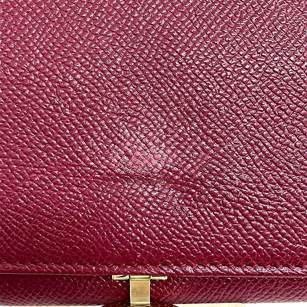 Bvlgari Leather Logo Clip Bifold Wallet 281438 in Good Condition