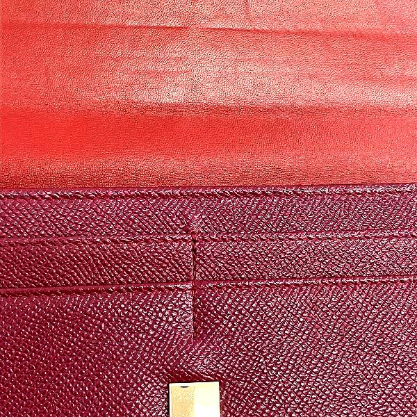 Bvlgari Leather Logo Clip Bifold Wallet 281438 in Good Condition