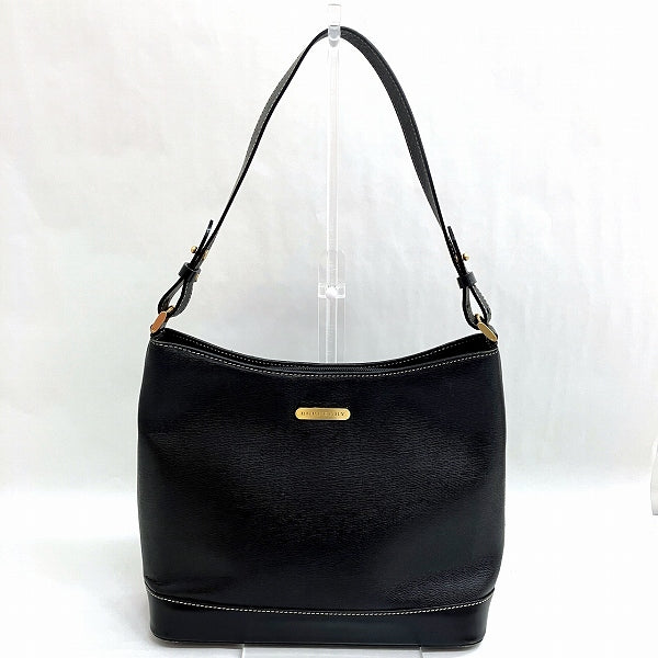 Burberry Leather Black Shoulder Bag in Good Condition