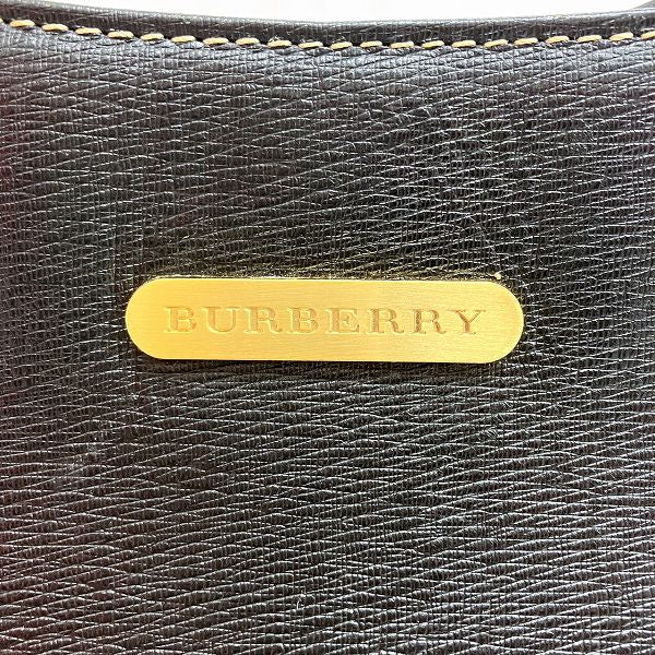 Burberry Leather Black Shoulder Bag in Good Condition